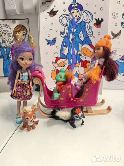 Куклы: Энчантималс, пупсы, 