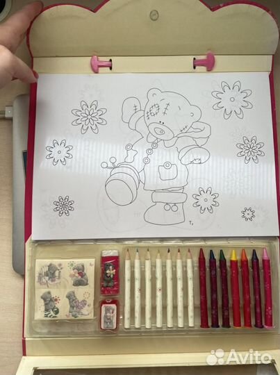 Набор детский Me to You раскраска каранадаши