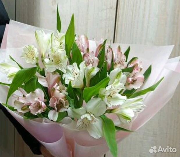 Букет из альстромерий микс Самовывоз Доставка