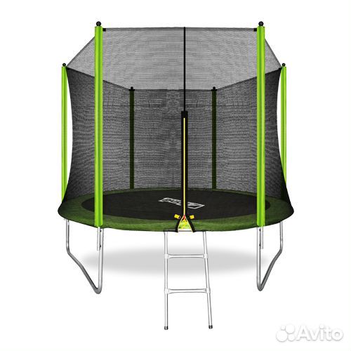 Батут Arland 10FT с внешней сеткой и лестницей (Li