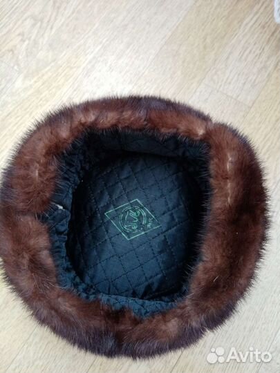 Шапка норковая