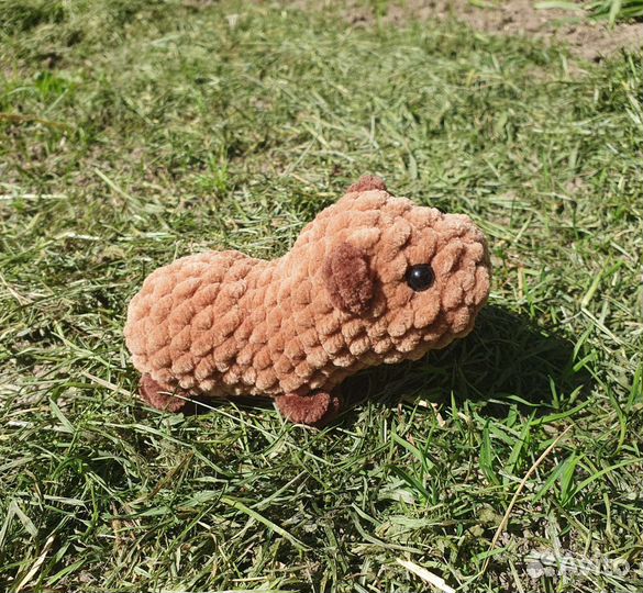 Капибара игрушка мягкая