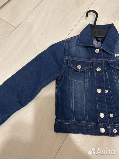 Джинсовая куртка dkny 110 новая