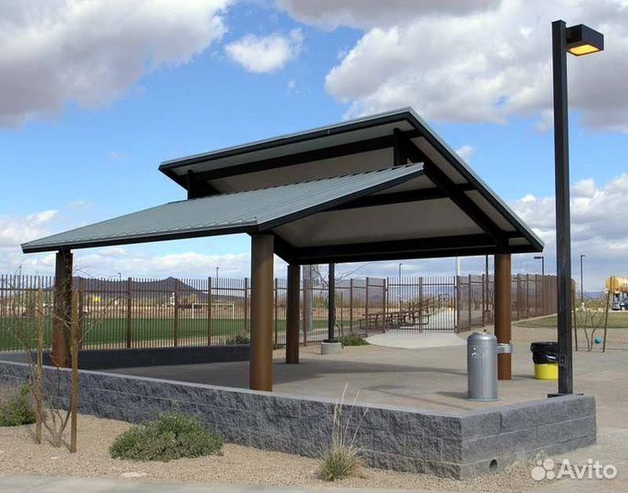 Арочный навес