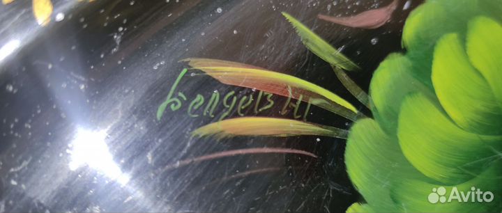 Жостовский поднос работа Беляева Н.Г