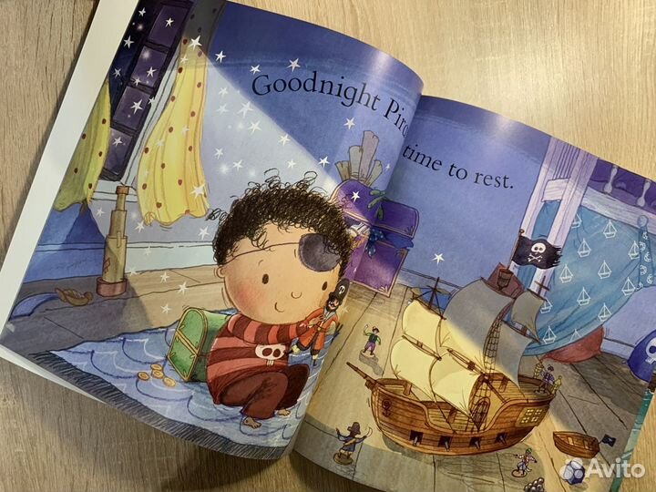 Детская книга на английском языке “Goodnight Pirat