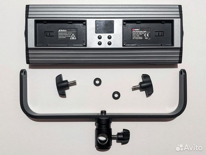 LED видеосвет Tolifo 30Вт Биколор для видеосъёмки