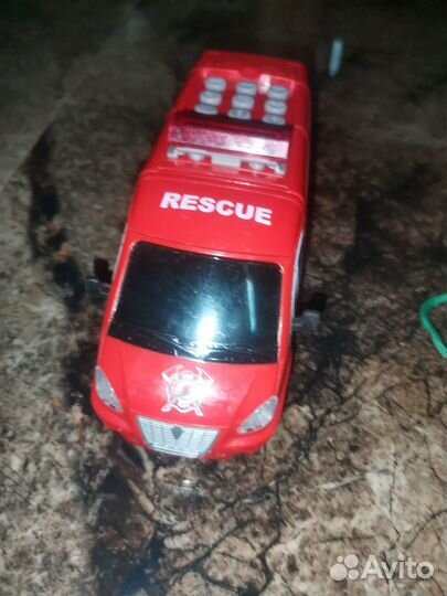 Игрушка пожарная машина