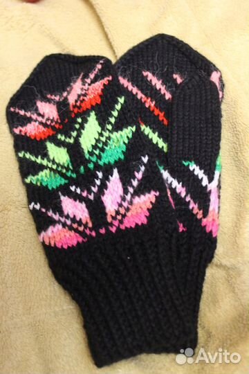 Варежки ручной работы