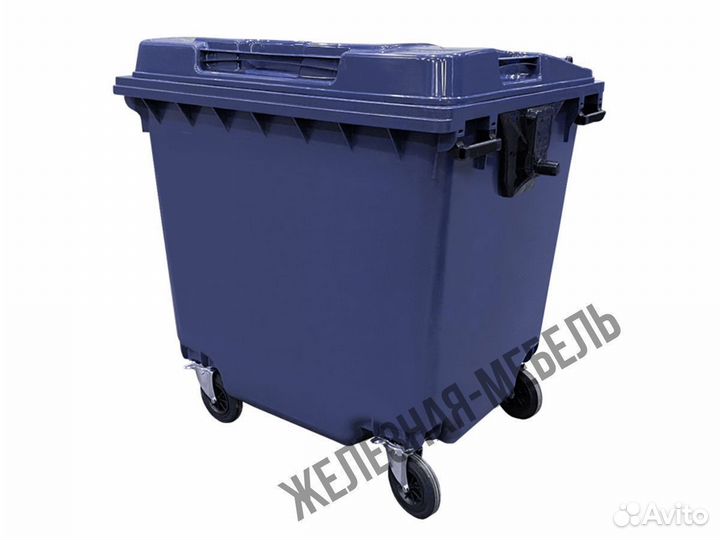 Мусорный бак-контейнер на 1100 л. мкт-1100