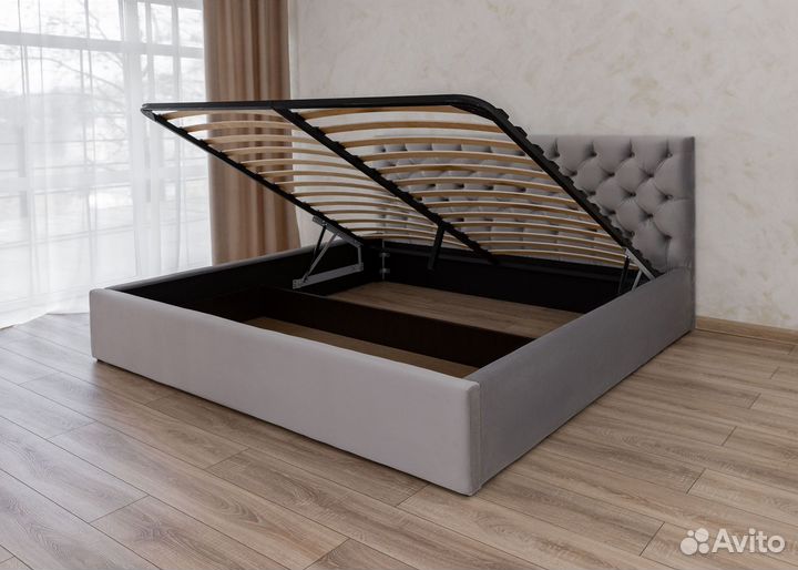 Кровать с подъемным механизмом