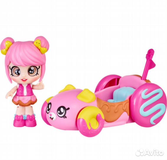 Мини кукла Кинди кидс с транспортом