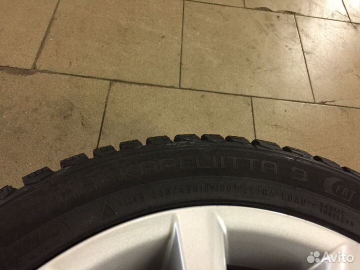 Новые зимние R18 колеса BMW 5er G30 642 стиль