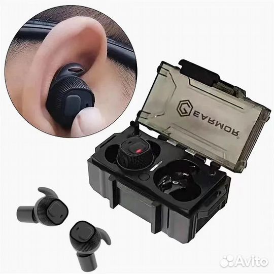 Тактические наушники беруши Earmor M20 активные