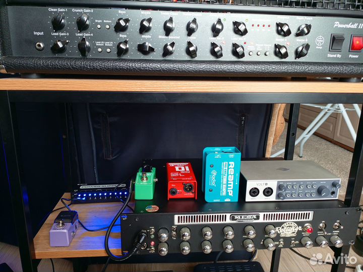 Реампинг электрогитары через ламповое оборудование