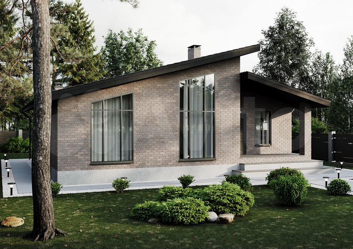 Коттедж 121 м² на участке 6 сот.