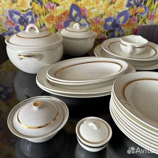 Набор посуды винтаж