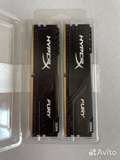 Kingston HyperX fury Black 16 GB (2x8)
