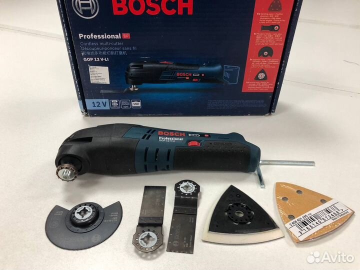 Реноватор Bosch GOP 12v li