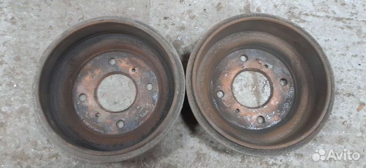 Задние тормозные барабаны nissan almera n16