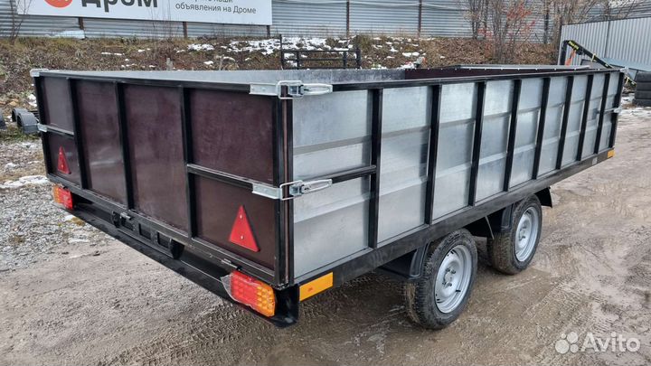 Прицеп 3.5 на 2 бортовой усиленный