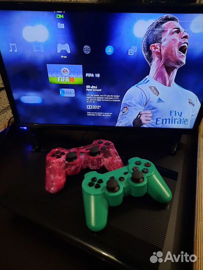 Ps3 super slim 120gb с играми