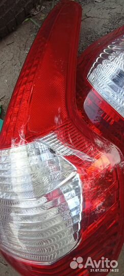 Задние фонари калина хэтчбек