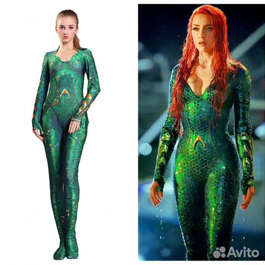 Костюм на вечеринку (хеллоуин) Аквавумен