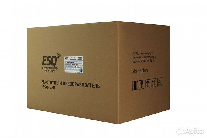Частотный преобразователь ESQ-760 37/45 кВт 380В