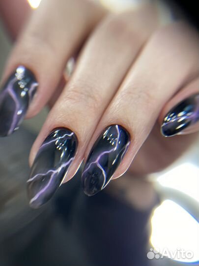 Маникюр с покрытием гель лак