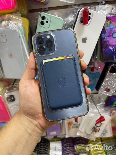 MagSafe кошельки под карбон для iPhone