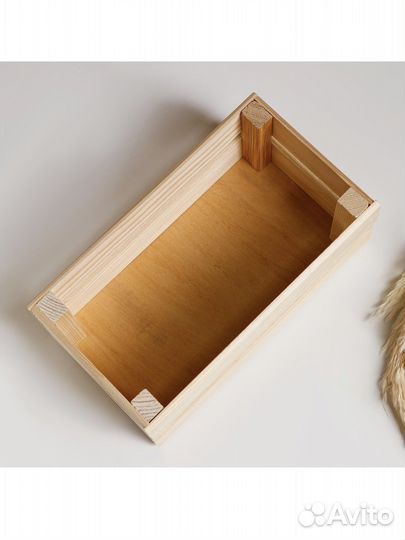 Ящик деревянный, кашпо из дерева