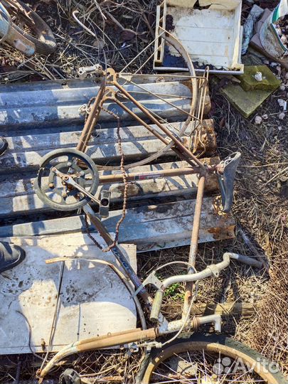 Велосипед СССР запчасти рама украина и другие