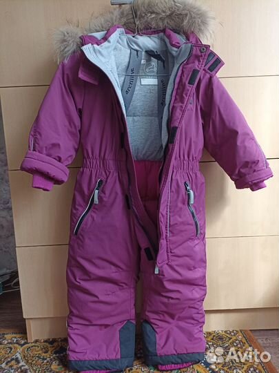 Зимний комбинезон для девочки 110