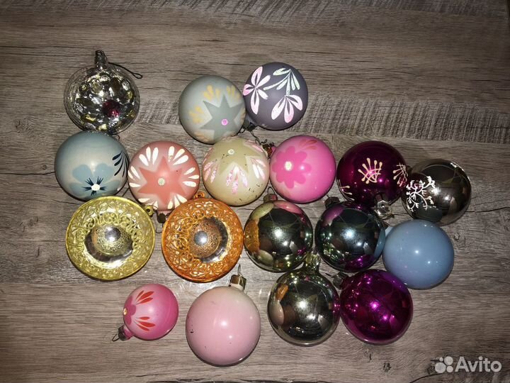 Елочные игрушки СССР