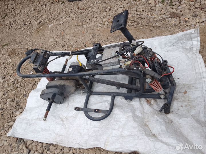 Рама от детского электроквадроцикла