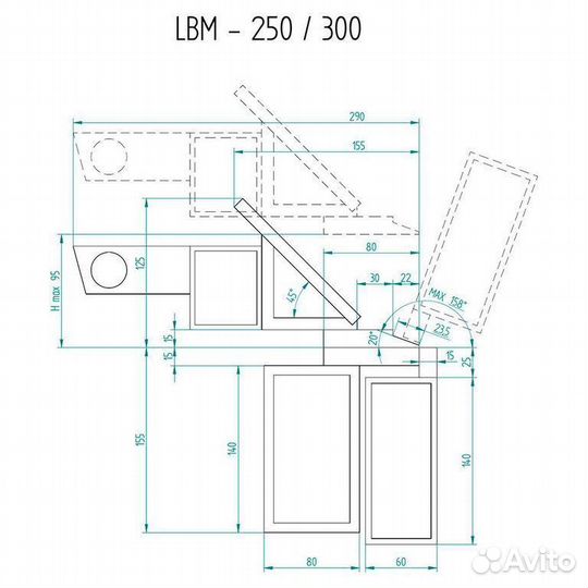 Листогибочный станок MetalMaster LBM 300 PRO