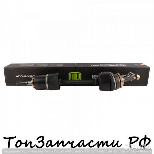 Привод в сборе chevrolet niva лев