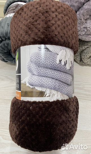 Плед новый евро