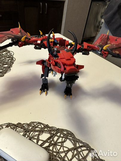 Lego ninjago 70653 первый борн кайя красный дракон