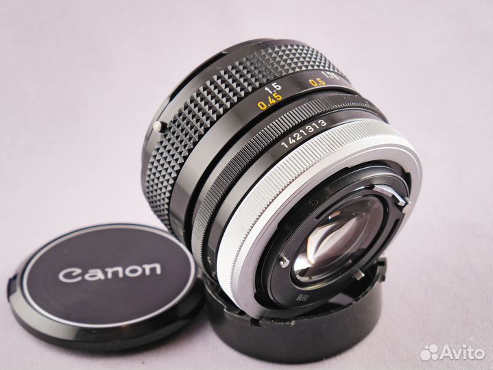 Объектив Canon FD 50 mm. f/1.4 S.S.C