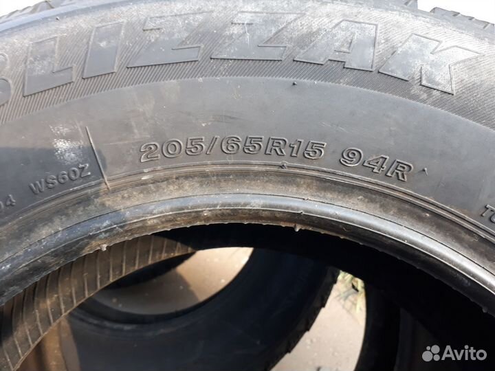 Bridgestone Blizzak WS-60 205/65 R15 60