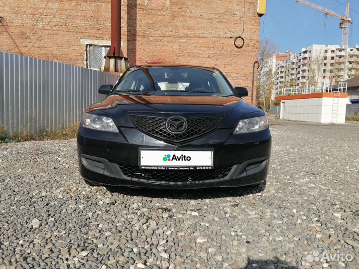 Mazda 3 1.6 МТ, 2007, 240 000 км