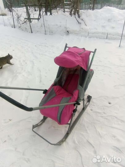 Санки коляска
