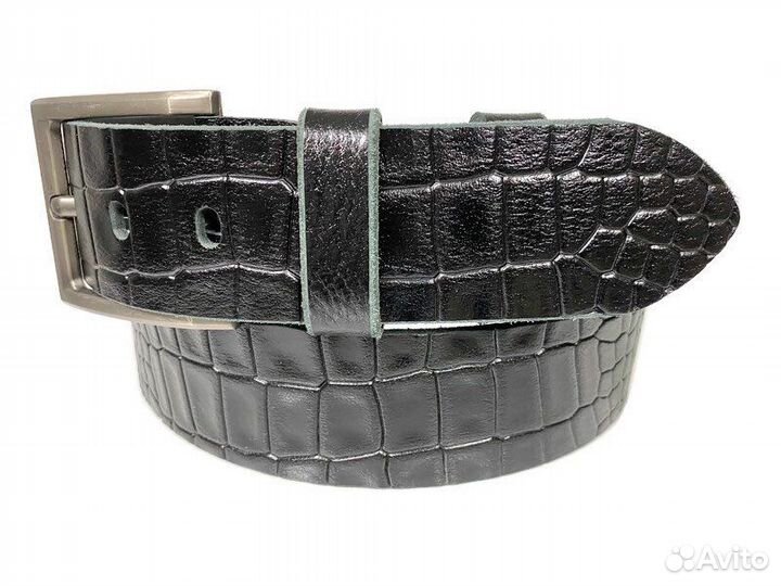 Ремень мужской кожаный NN 1688 (рептилия)