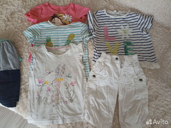Детские летние вещи на девочку