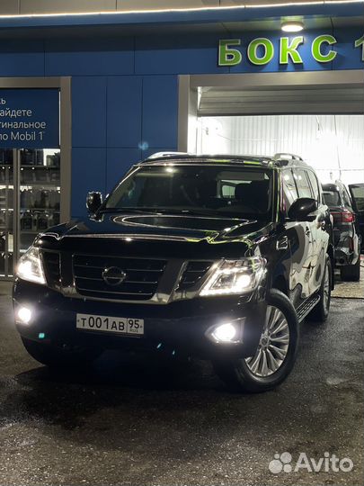 Заводской обвес nissan patrol y62 2015г