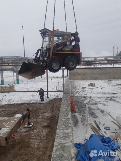 Услуги мини погрузчик
