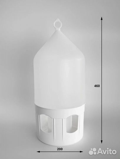 Автопоилка на 7 л для голубей (птиц)