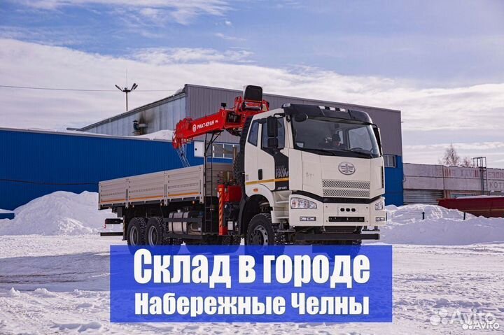 FAW CA3252 с КМУ, 2024